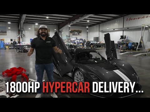 Taking Delivery of America’s Hypercar! The Hennessey Venom F5! 1 of 1 Legacy Edition!