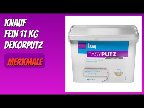 BEWERTUNG (2026): Knauf Fein 11 kg Dekorputz. Infos