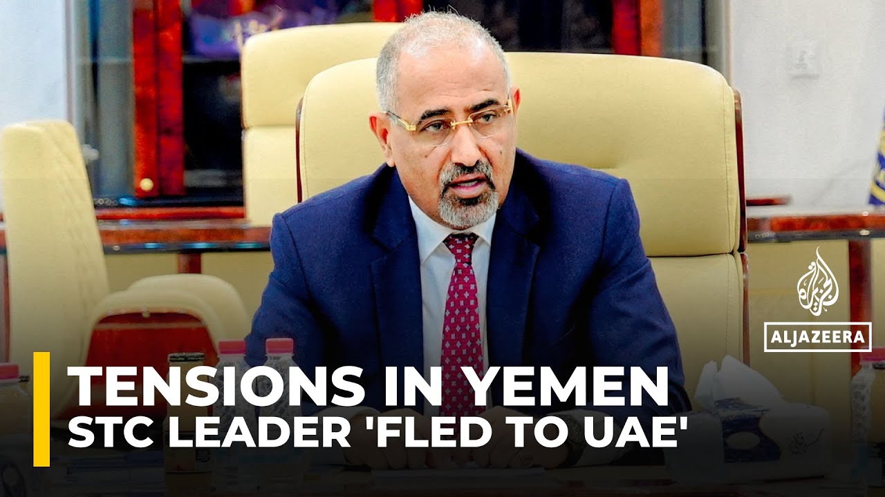 Yemen's Saudi-led coalition says STC’s al-Zubaidi fled to UAE via Somaliland