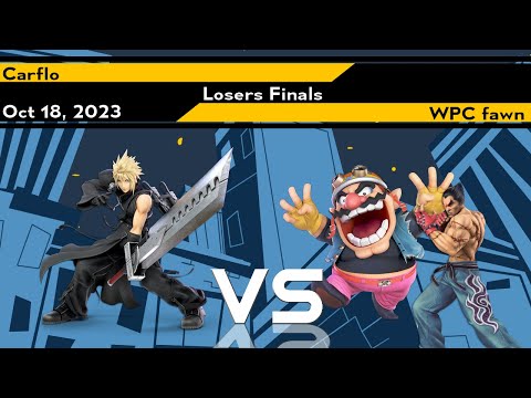 Xeno314 Losers Finals - Carflo (Cloud) vs fawn (Wario, Kazuya) - Smash Ultimate