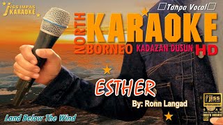 Download lagu ESTHER -Ronn Langad - KARAOKE HD mp3