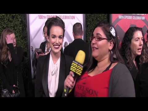 Agents of SHIELD 100th Episode Celebration Interview with Elizabeth Henstridge