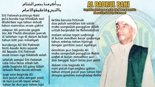Download lagu SYAIR SAYYIDILWALID AL BAROKAH AL HABIB ABDURROHMAN BIN AHMAD ASSEGAF - BUKIT DURI JAKARTA mp3