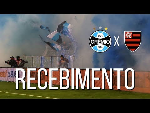 "RECEBIMENTO Grêmio x Flamengo - Copa do Brasil 2018" Barra: Geral do Grêmio &bull; Club: Grêmio