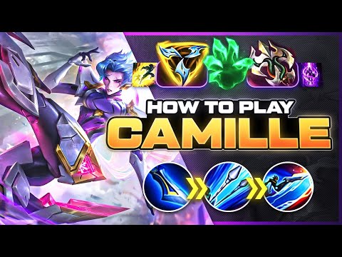 HOW TO PLAY CAMILLE SEASON 15 | BEST Build & Runes | Season 15 Camille guide | League of Legends