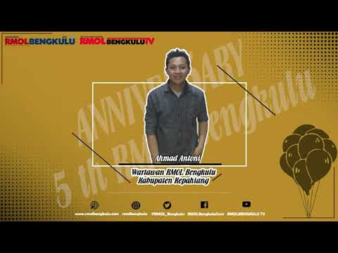Ucapan HUT Ke-5 RMOLBengkulu dari Wartawan Kepahiang