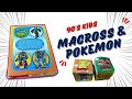 Rare 90s Macross At Pokémon Buildable Toy Boxes Retro Plastic Toys PH Throwback