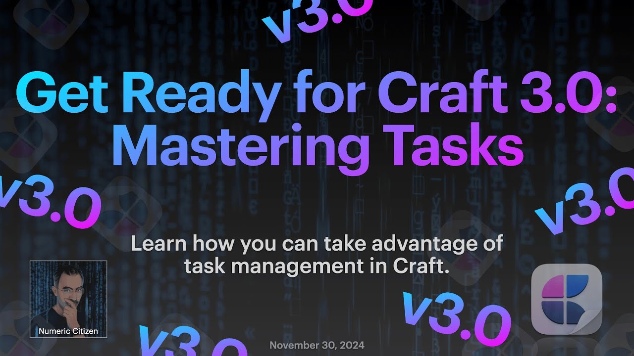 Get Ready for Craft 3.0 - Mastering Tasks