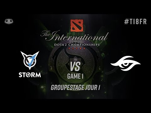 [The International 8 - Groupstage] VGJ.Storm vs Team Secret - Game 1 - #TI8FR