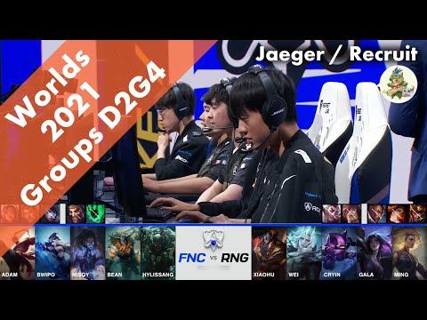 FNC(Adam オラフ) VS RNG(Xiaohu ケネン) D2G4 ハイライト Group C - Worlds 2021 Group Stage by YAMA