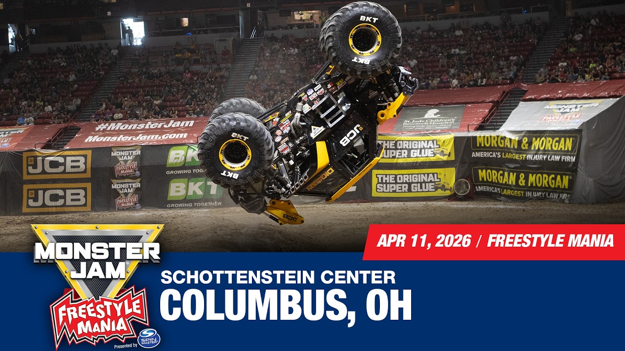 Monster Jam: Columbus, OH - 2 (Full Event) | April 11, 2026 | Freestyle Mania