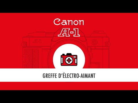 Canon A1 - Nettoyage et changement d'électro-aimant pour les problèmes de déclenchements