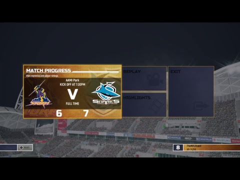 Friday Night Preliminary Final  - Storm v Sharks