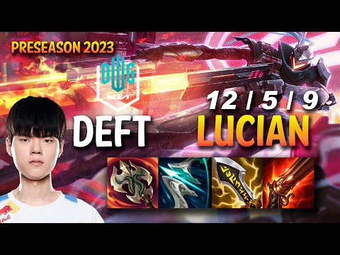 DK Deft LUCIAN vs KALISTA ADC - KR Ranked