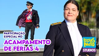 PARTICIPAÇÕES SURPRESA NO ACAMPAMENTO DE FÉRIAS 4!