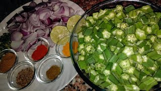 Bhindi Ki Sabzi Recipe In Hindi-Okra Sabzi-नये तरीके से बनायें भिंडी की स्वादिष्ट सब्ज़ी