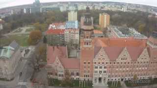 preview picture of video '(z góry) Szczecin - Wały Chrobrego'