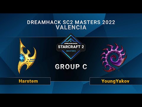 SC2 - YoungYakov vs. Harstem - Group C - DreamHack SC2 Masters: Valencia 2022 - EU