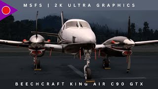 Lake Tahoe to Reno! | Beechcraft King Air C90 GTX | MSFS 2024 | Ultra Graphics