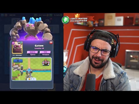 The GOLEMON is Gorgeous - CLASH ROYALE