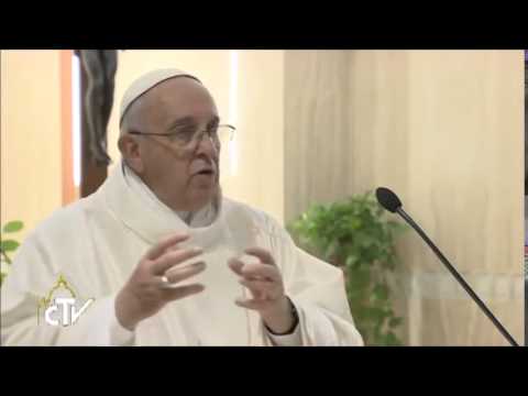 HOMILIA DO PAPA FRANCISCO - 13/10/2014 - Dublado pela Pascom Lapa