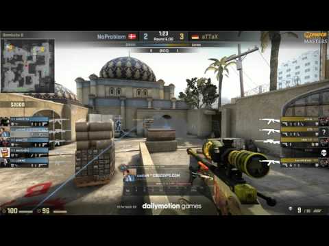 ALTERNATE aTTaX vs No Problem! de_dust2 map2 99Damage Masters