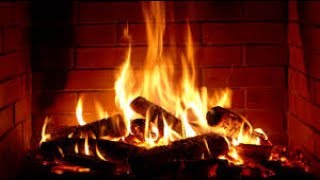 Traditional Christmas Music +crackling FIREPLACE 🎄 🔥 Classic Christmas Carols & Music ♫