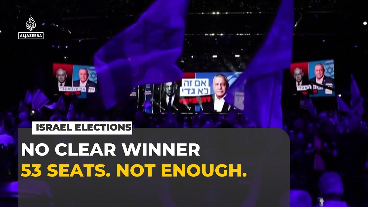 Israel election: No bloc wins majority as parties trade fraud claims