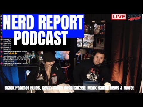 Black Panther, Kevin Smith, Mark Hamill star on the walk of fame & More! - Nerd Report Podcast