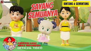 Download lagu Sayang Semuanya – Bintang Yukio & Gemintang Misaki | Lagu Animasi Anak Anak 2025 mp3