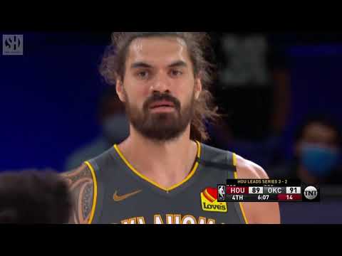 Steven Adams Full Play | Rockets vs Thunder 2019-20 Playoffs Game 6 | Smart Highlights