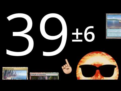 How many lands should you run in EDH?