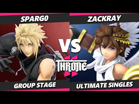 The Throne 2 - Spargo (Cloud) Vs. zackray (Pit) Smash Ultimate - SSBU