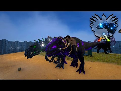 ARK The Center MODS #53 - ENFRENTANDO UM BOSS GIGANOTOSSAURO! MUITO FORTE!