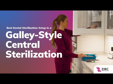 Best Dental Sterilization Setup in a Galley-Style Central Sterilization Center