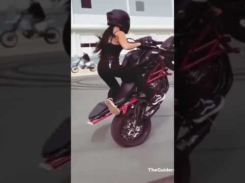 BIKE GIRL ! #shorts By The Gudier Life !