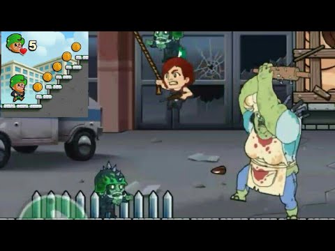 Lep's World Z / Levels 5.5 to 5.10 (Boss Level) Gameplay walkthrough