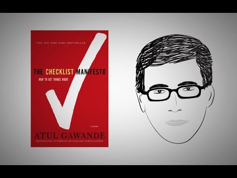 The Habit of Top Professionals: THE CHECKLIST MANIFESTO by Dr. Atul Gawande
