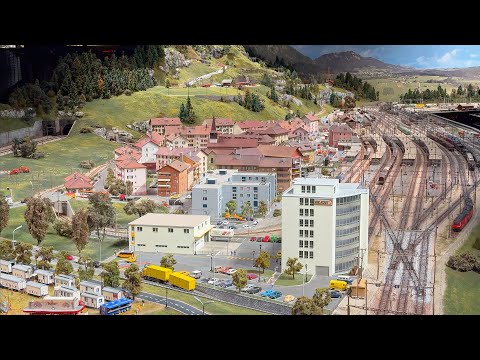 One of the Best HO Scale model railway Layout in Switzerland