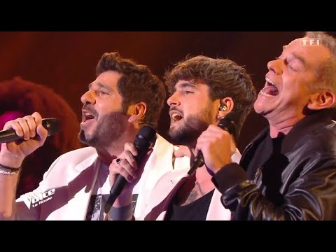 Garou & Louis Delort & Patrick Fiori - Belle (Notre Dame de Paris) - The Voice All Stars