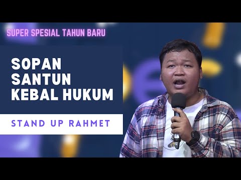 Stand Up Rahmet Ababil: Sopan Santun Bisa Kebal Hukum