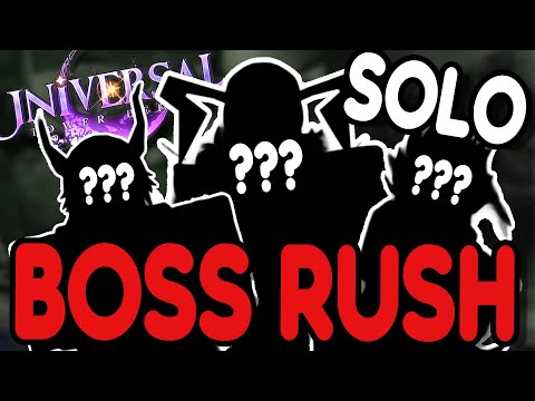 How To *SOLO* Clear/Farm BOSS RUSH EASILY In The New Universal Tower Defense Bleach Update!