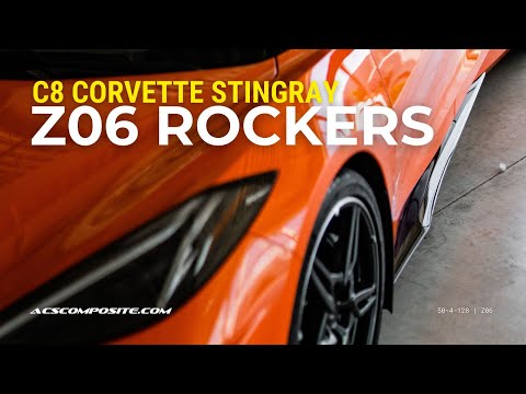 C8 Stingray Z06 Side Rocker Installation Guide | PN 50-4-128 | ACS Composite