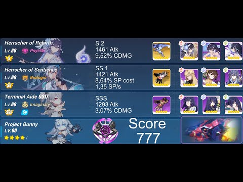 HI3 Nirvana 487D - Cruising Tribunal (Dominance) [777pts] - S2 HRB, SS1 HoS - Honkai Impact 3rd