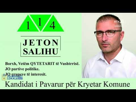 ZGJEDHJET LOKALE 2021-GARA PËR KRYETAR TË VUSHTRRISË 05.10.202