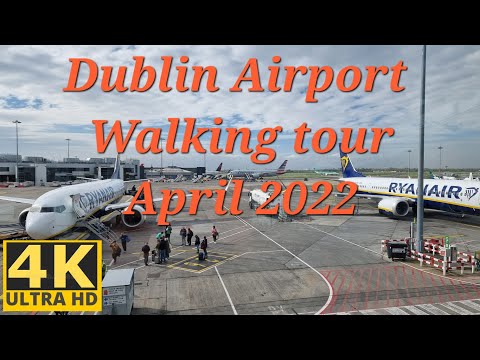 Dublin Airport Walking tour including shops, restaurants and pubs