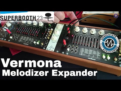 Superbooth 2023:Vermona meloDICER Expander Module CV control of every parameter
