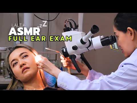 Professional Ear Exam Experience 👂(ASMR Real Thai Ear Clinic)
