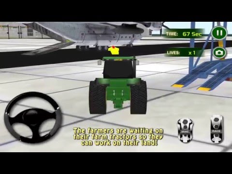 Airplane Tractor Transporter Video