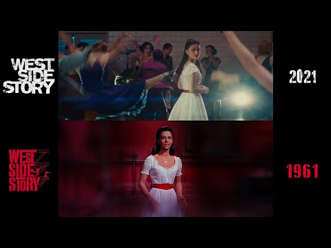 West Side Story (1961/2021) side-by-side comparison